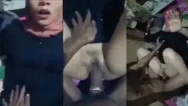 Gadis Jilbab Desa Ngangkang Buat Selingkuhan Gede